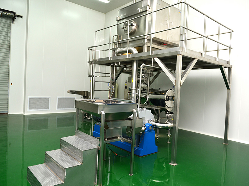 中药前处置惩罚车间：中药破损系统 