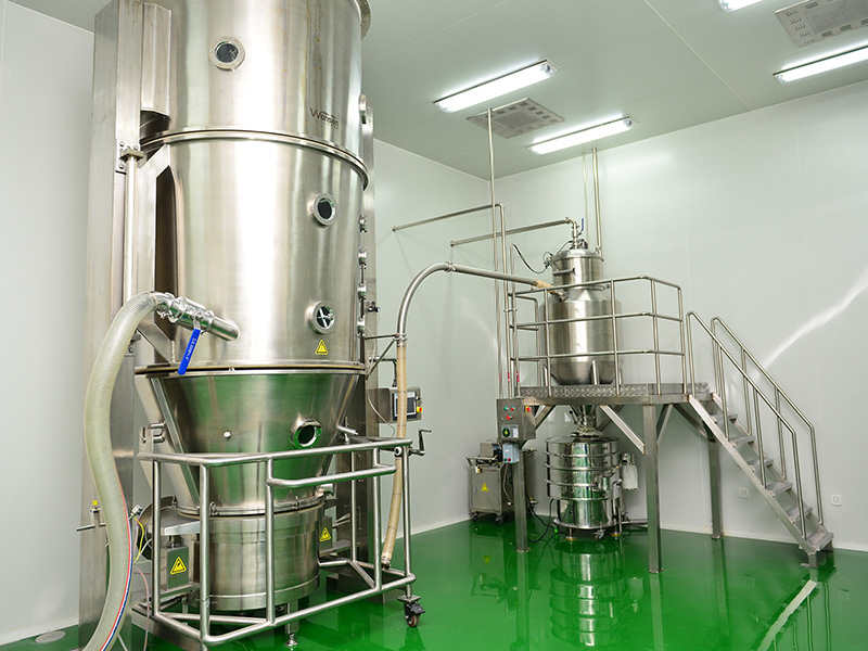 片剂颗粒剂车间：欢喜干燥制粒唬；；；；； 